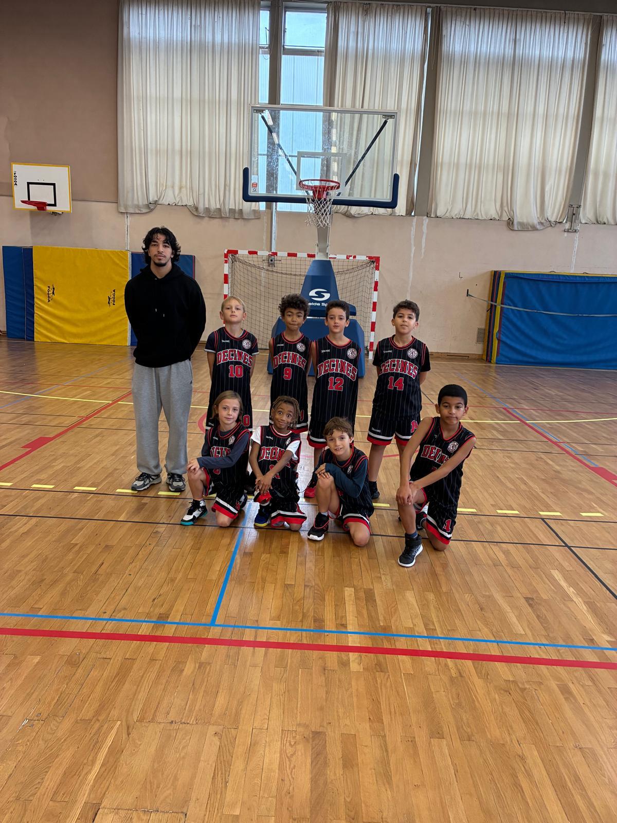 Équipe U9-1 Masculin CS Décines Basket